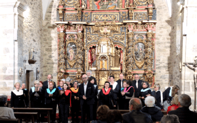 Concierto de la Coral Tierras Altas de Sanabria y Carballeda en nuestro pueblo